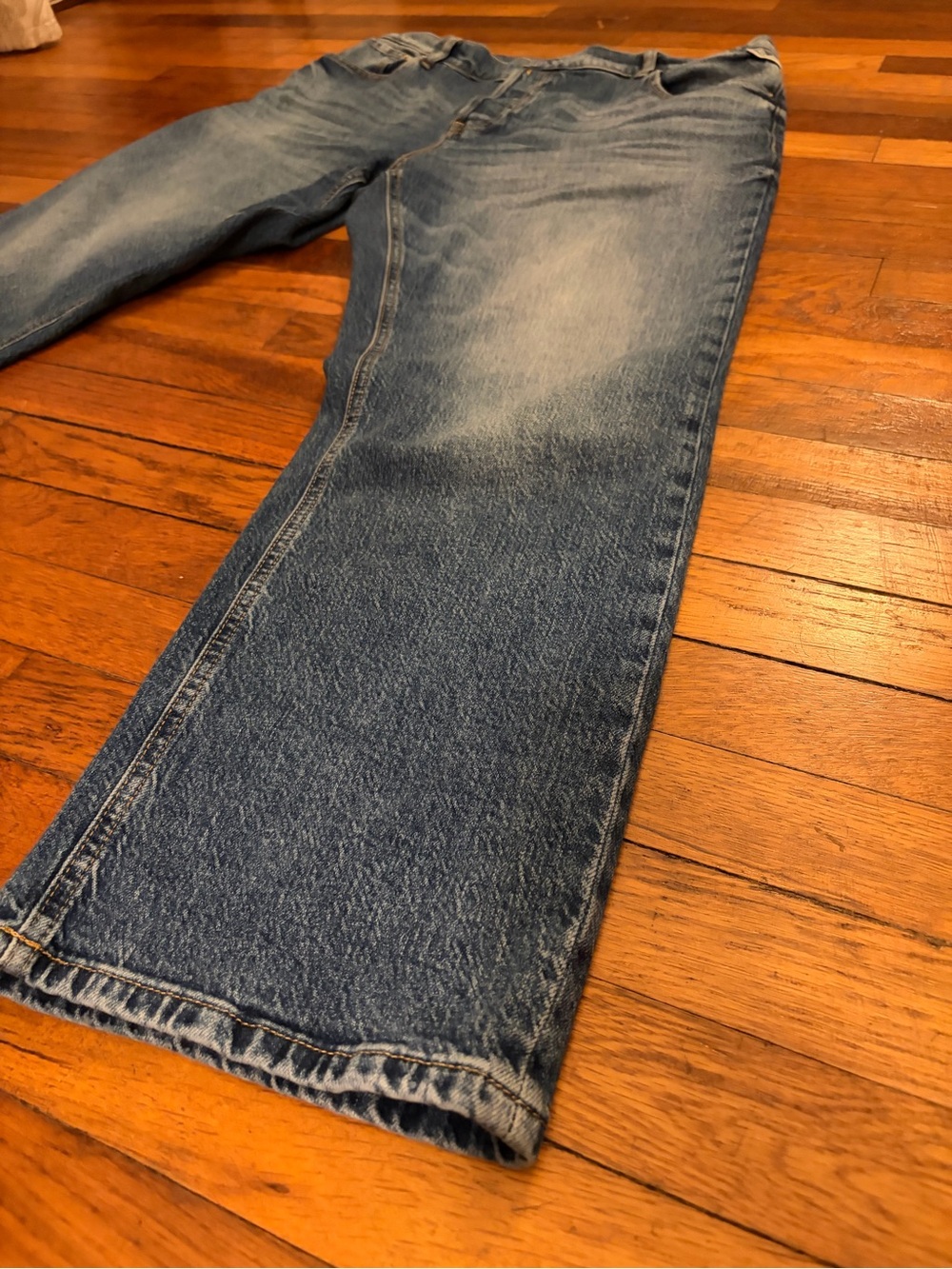 Women’s REPLAY Jeans Jaylie high waist 90s straight fit jeans- button fly 16 33